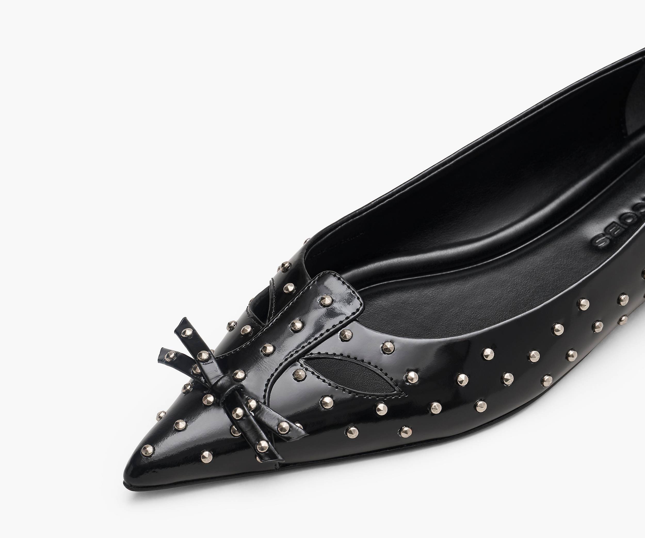 Marc Jacobs 'the Studs Kat' Bow Ballet Flats