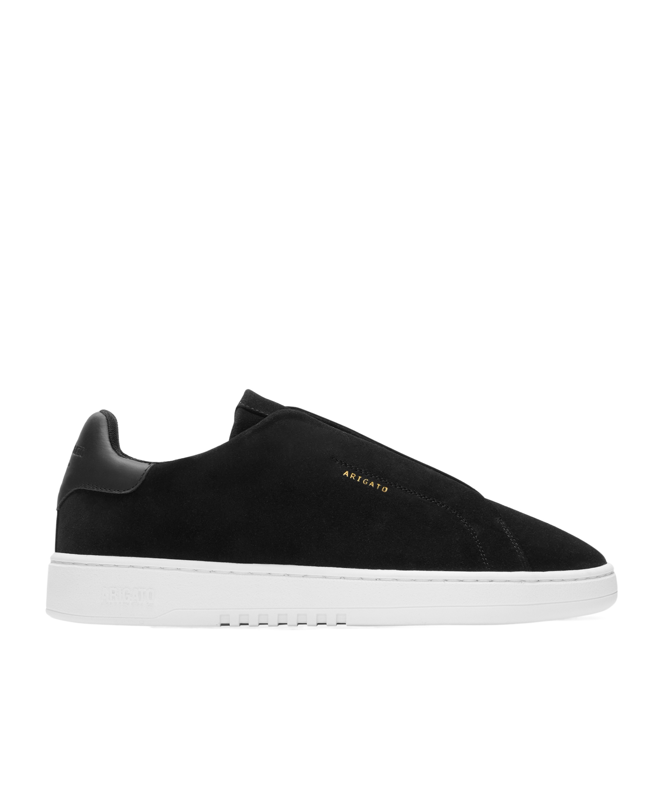 Axel Arigato '90 Clean' Black Low Top Sneakers With Logo Lettering On The Side In Black