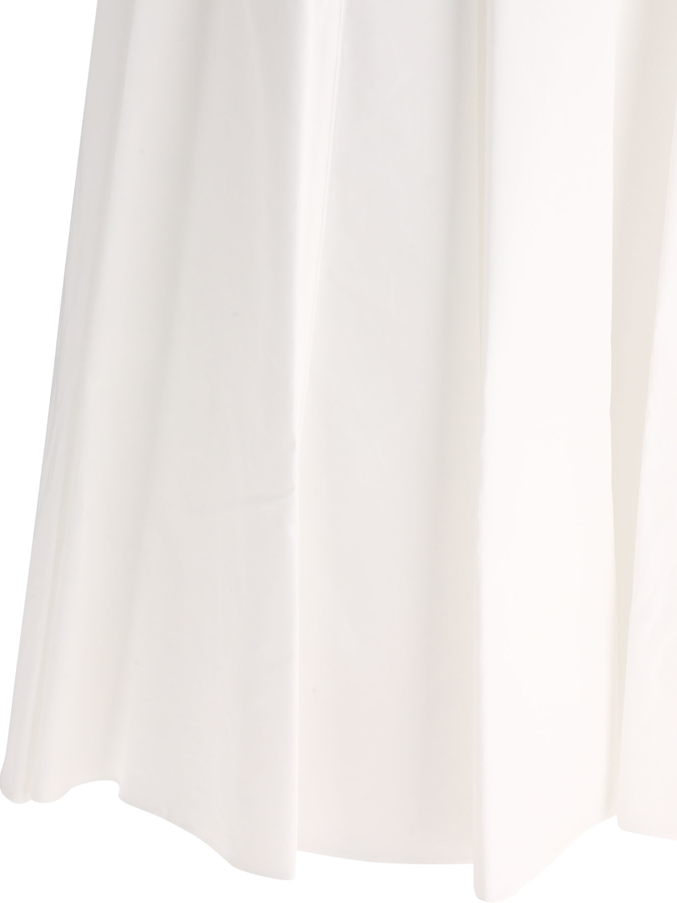 Alaïa Alaia Cotton Midi Dress Women In White