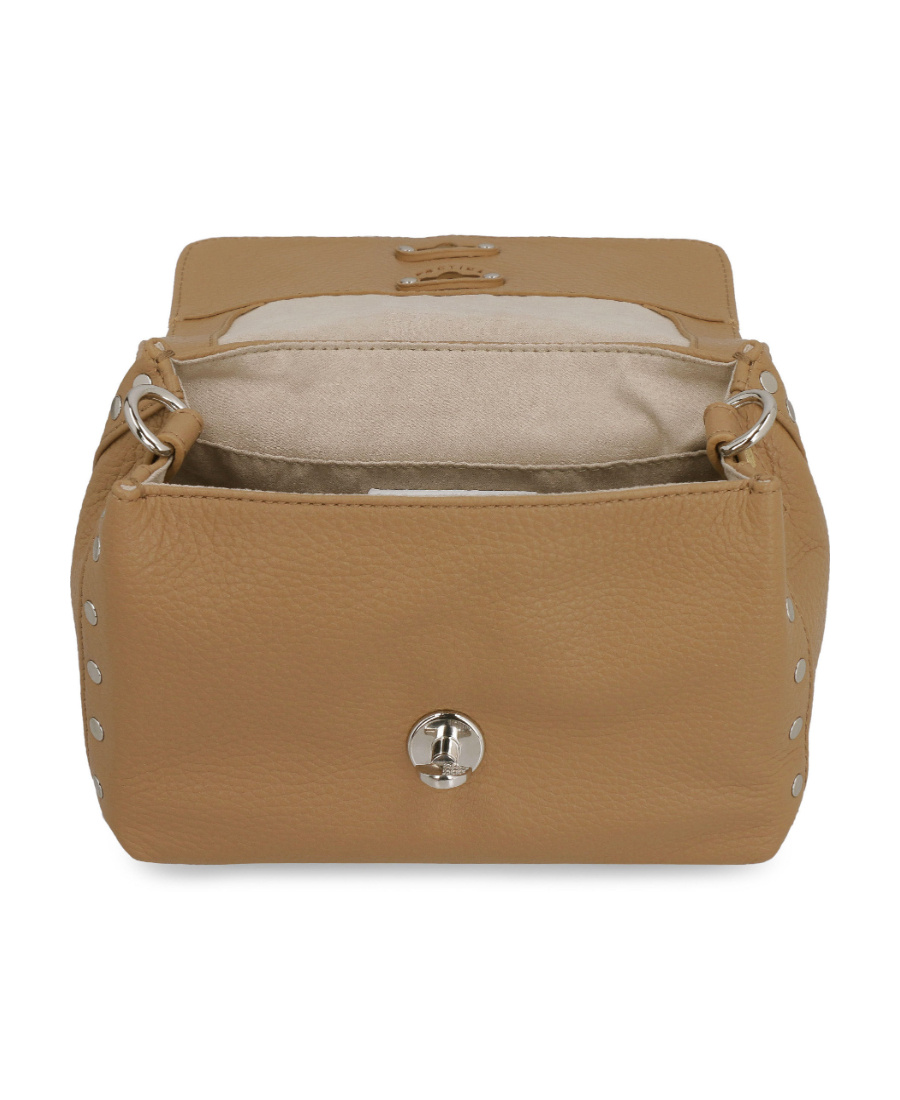 Zanellato Mini Postina Foldover-top Tote Bag In Brown