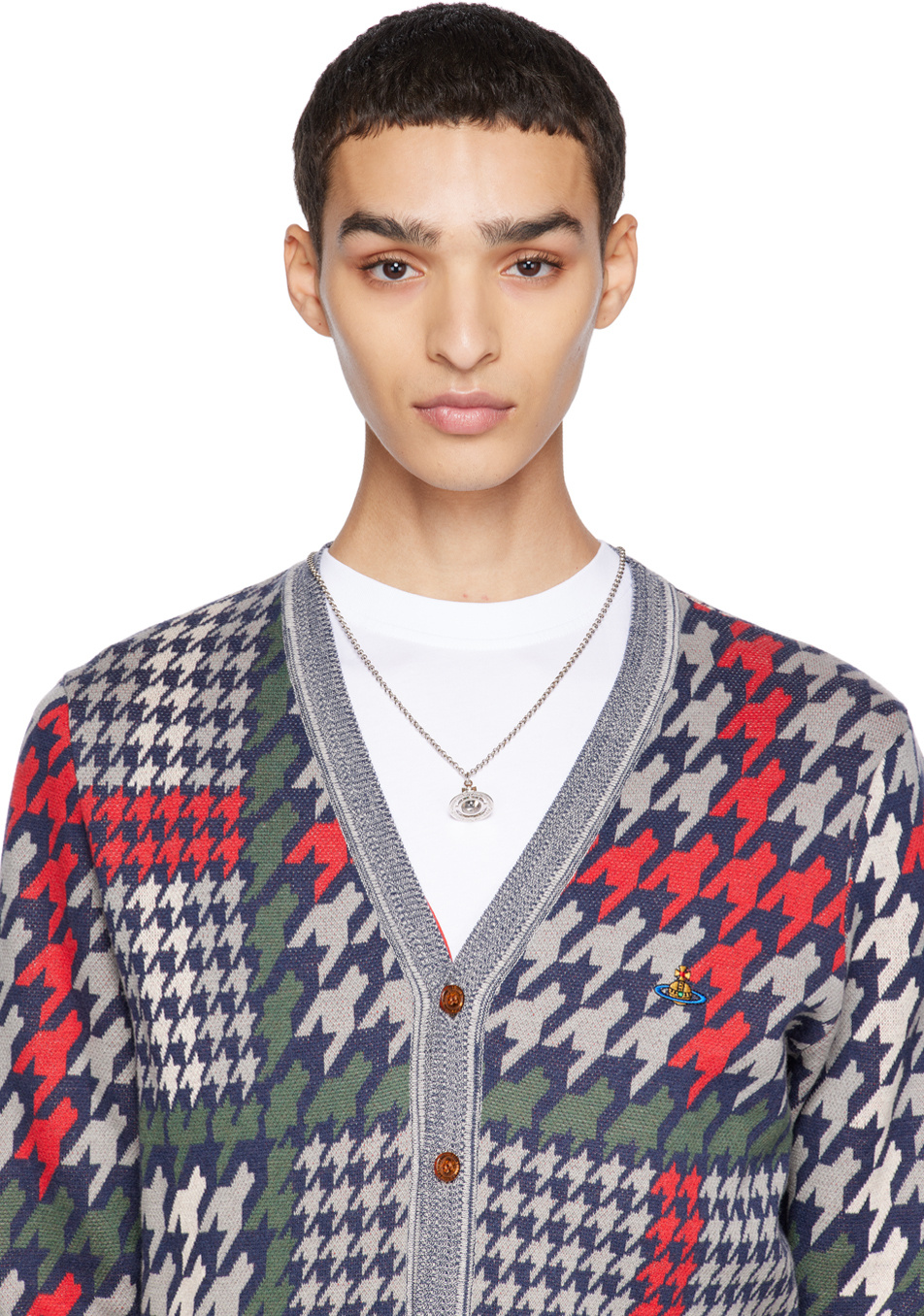 Vivienne Westwood Pendant Necklace In White