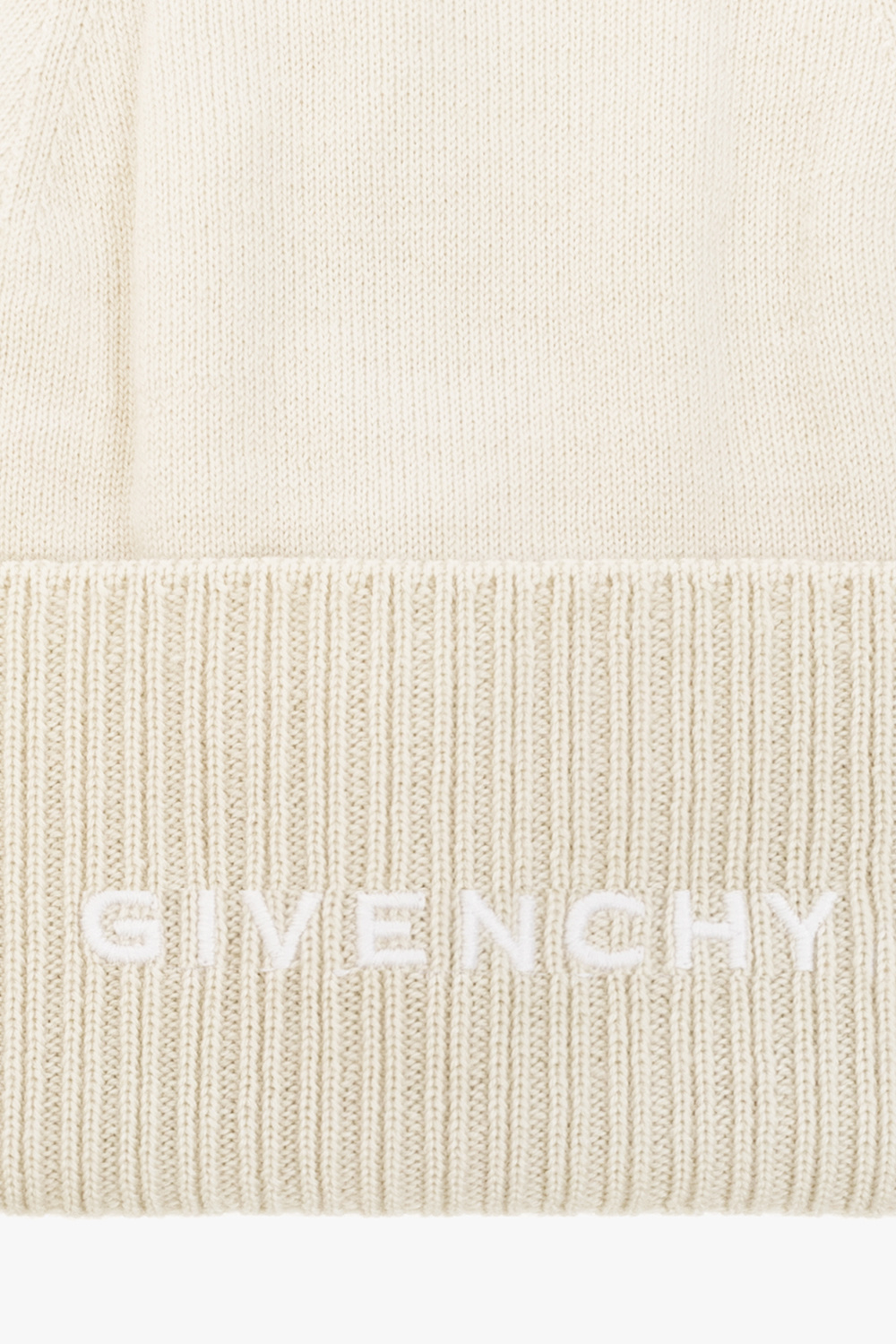 Givenchy Rib Hat In White