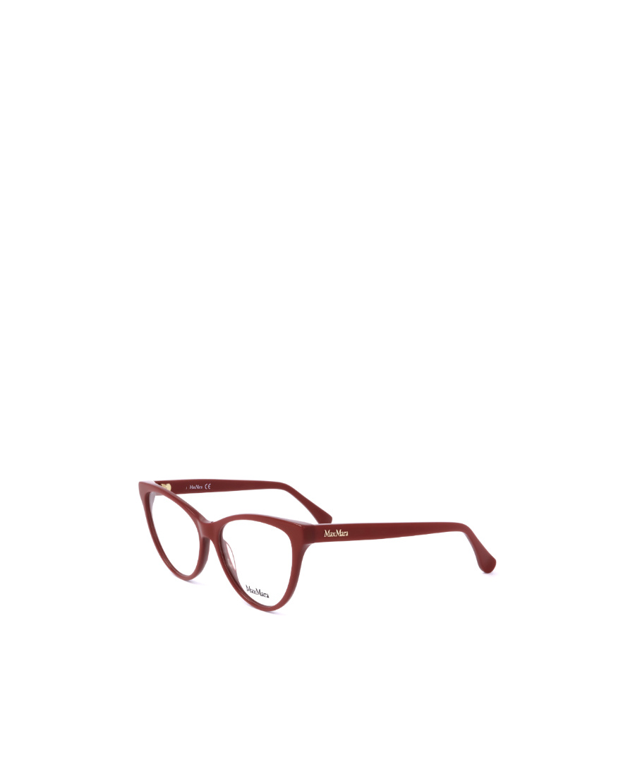 Max Mara Logo Flat Mirror In Red