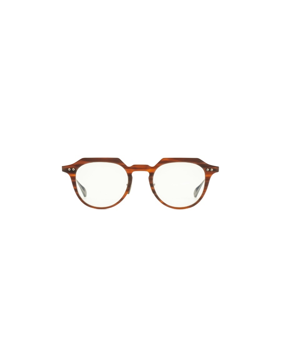 Dita Eyewear Oku Round-frame Glasses In White