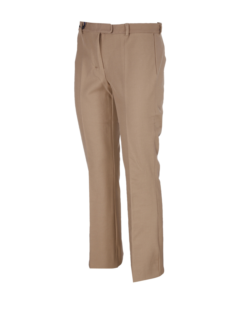 Max Mara Low-rise Cropped Trousers In Brown