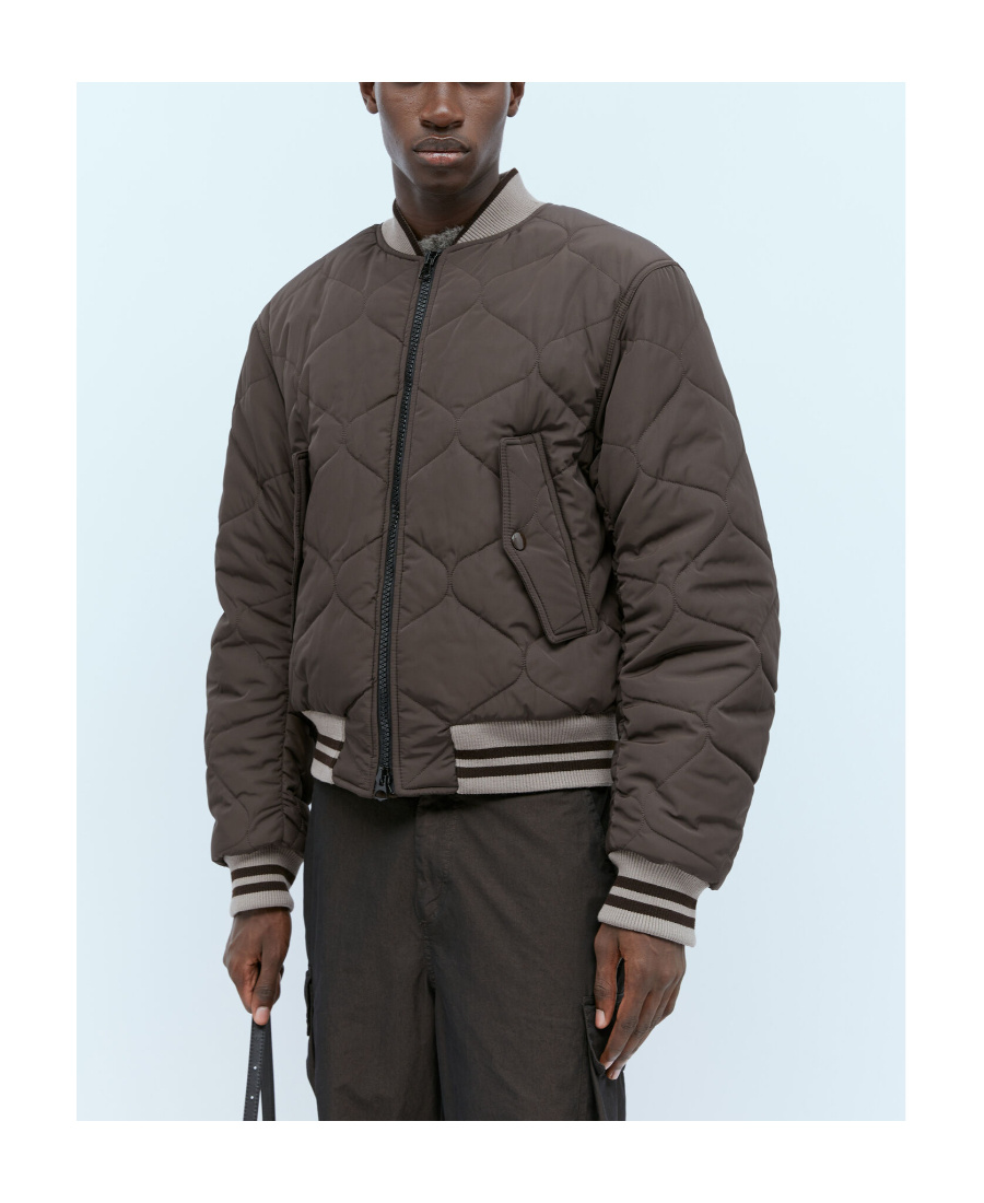 Dries Van Noten Long-sleeved Zipper Casual Jacket In Black