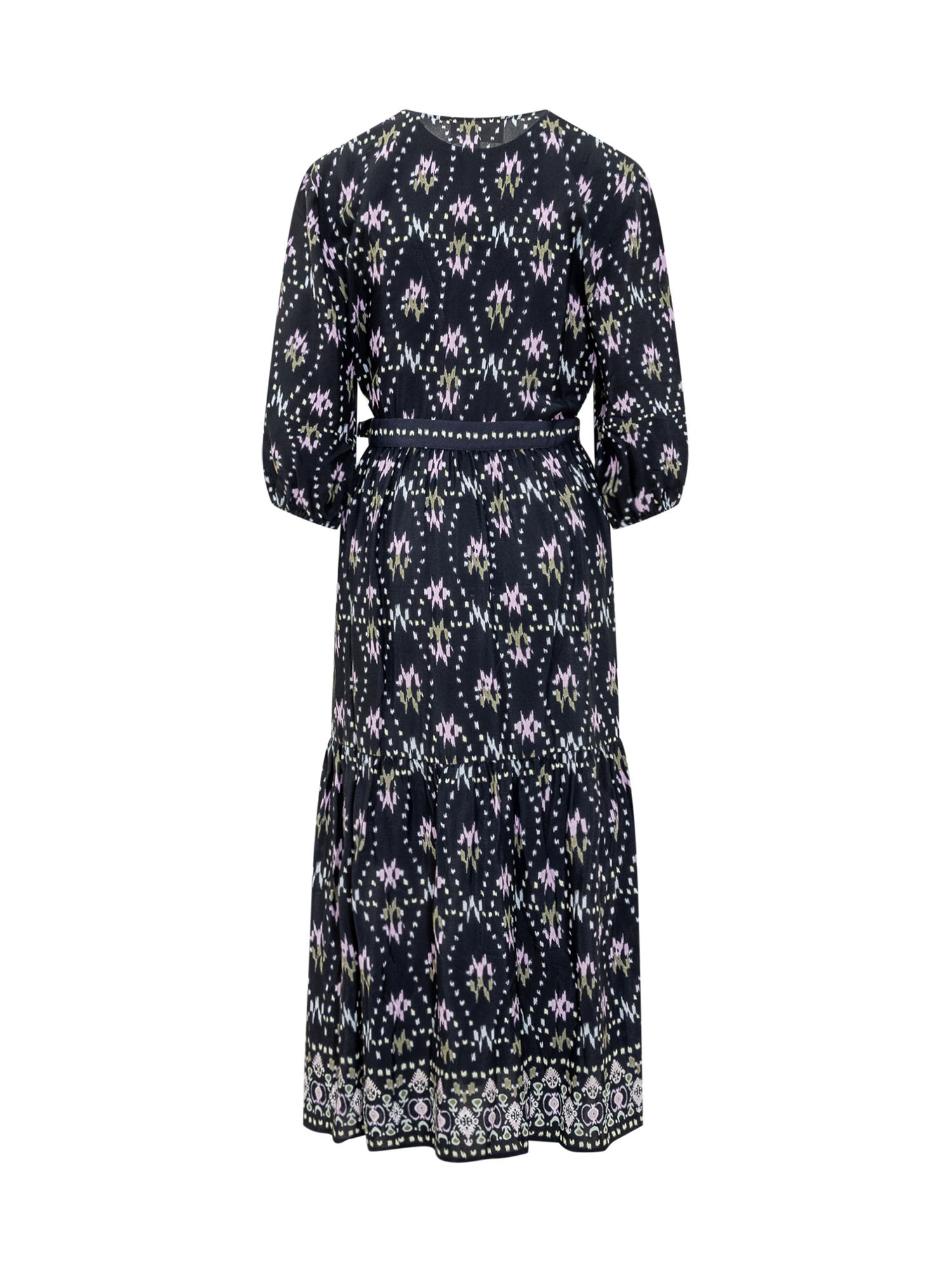 BASH GRAPHIC-PRINT MIDI DRESS
