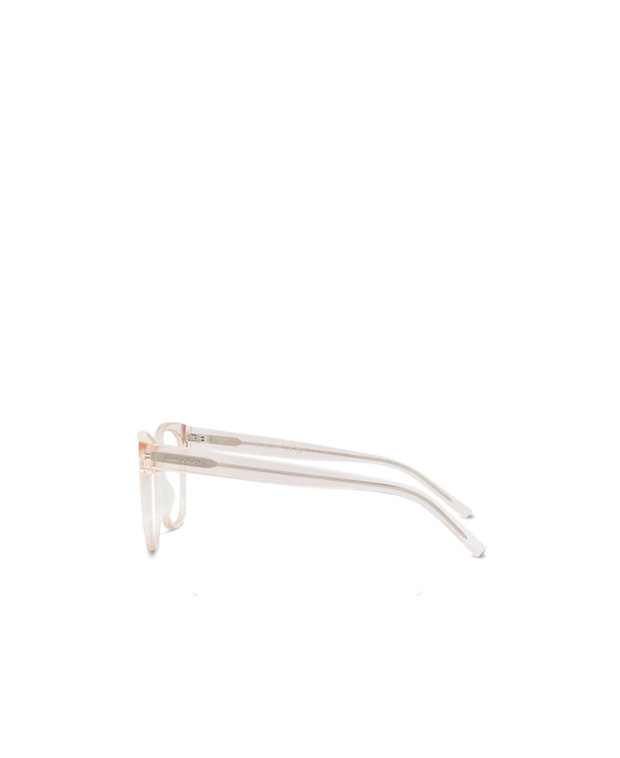 Givenchy Transparent-frame Logo Glasses In White