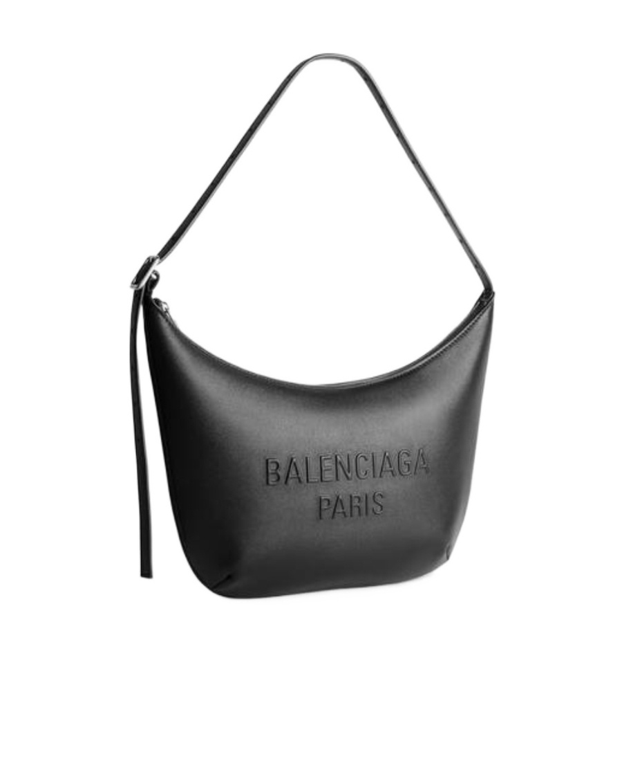Balenciaga Mary-kate Shoulder Bag In Calf Leather In Black