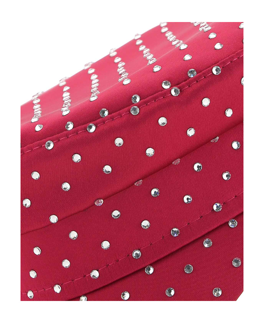 Ruslan Baginskiy Embellished Baker Boy Cap In Red