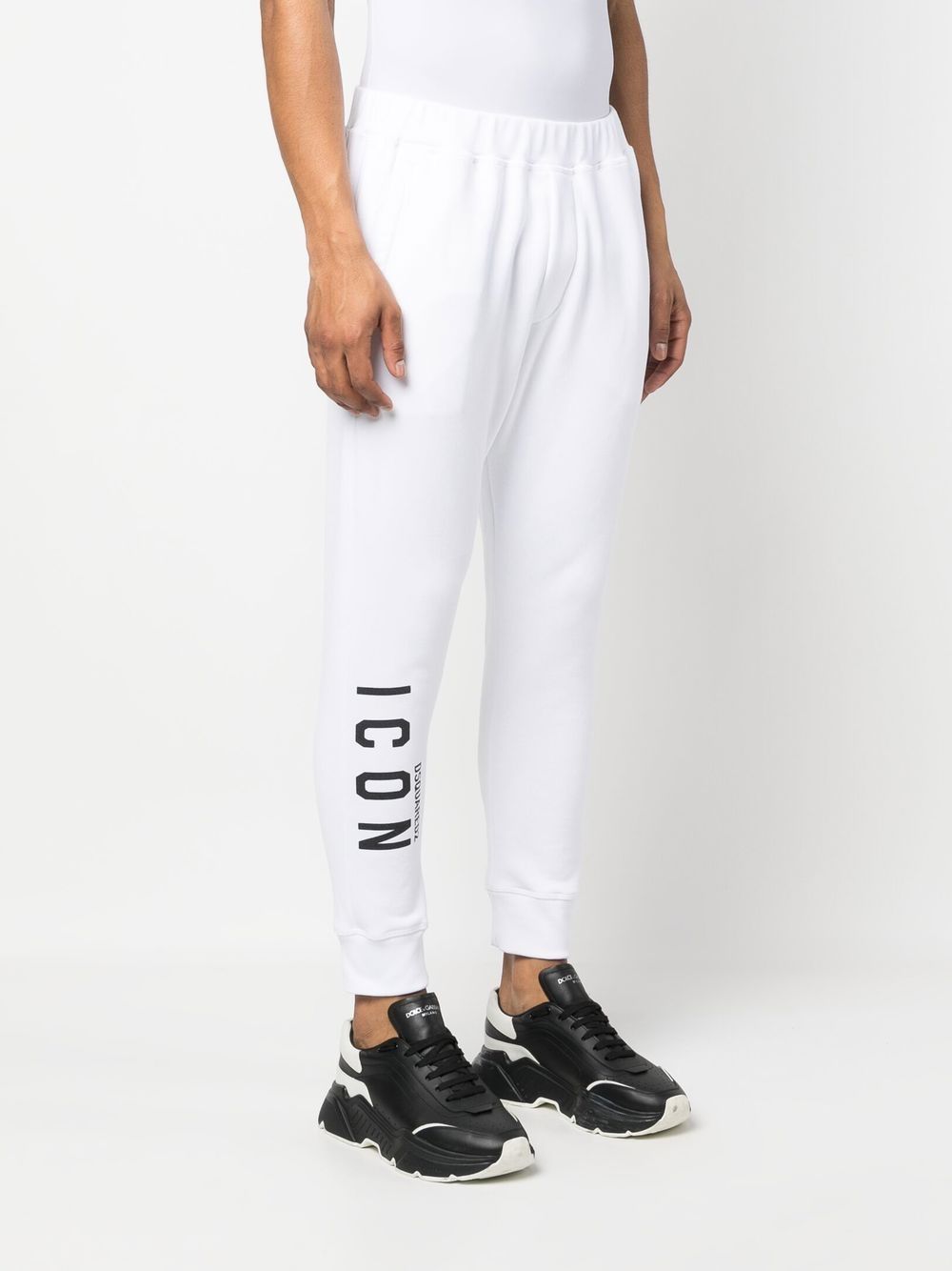Dsquared2 Logo-print Track Pants In White