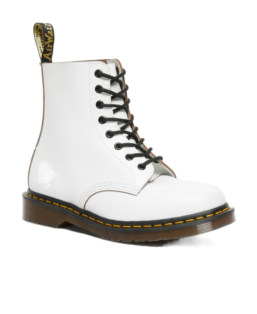 Dr. Martens' 1460 Vintage 8-hole Boots In White