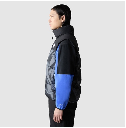 The North Face 1996 Vintage Nuptse Vest Down Jacket In Black