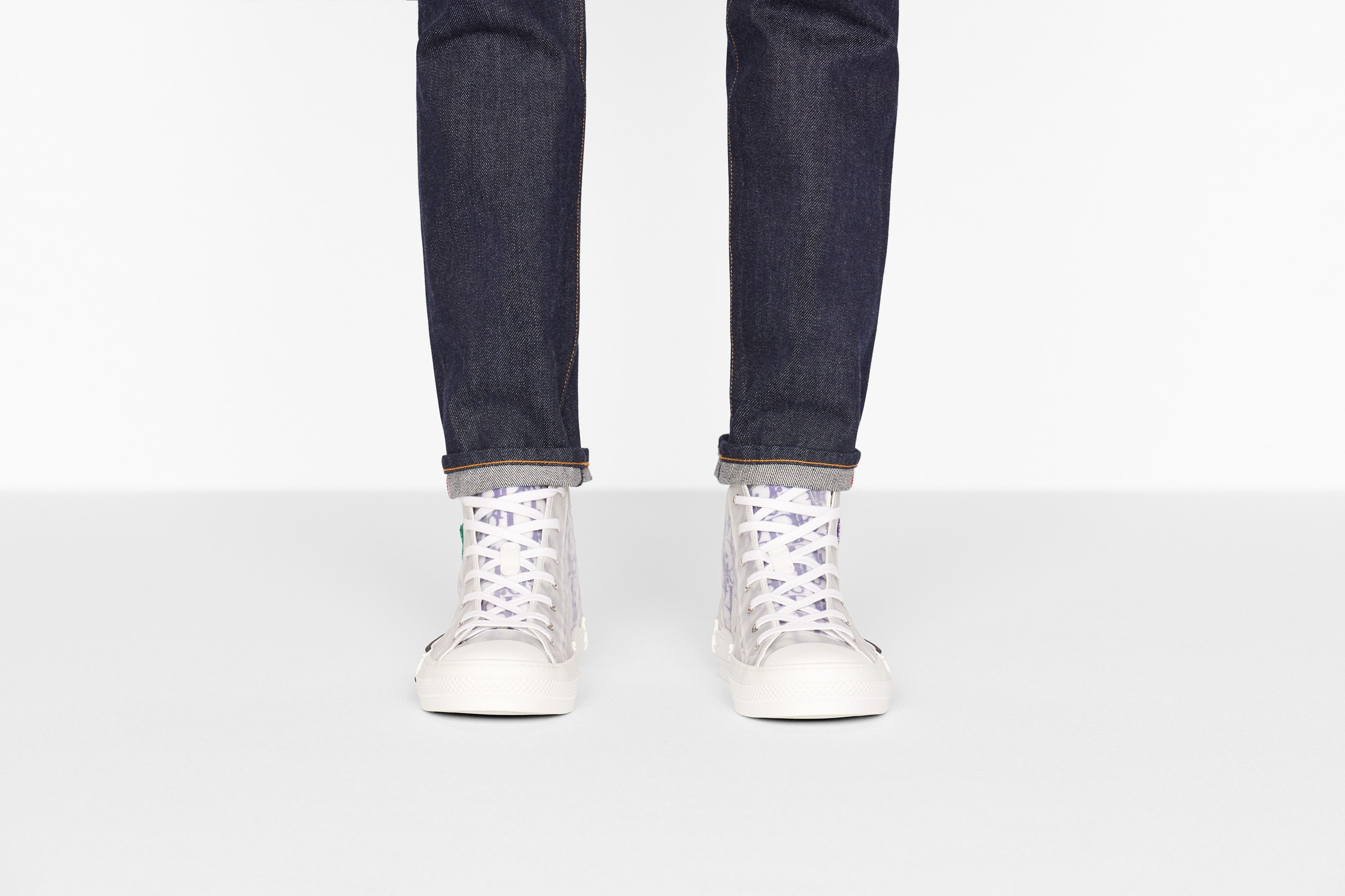 Dior Logo Casual Sports Shoes In White