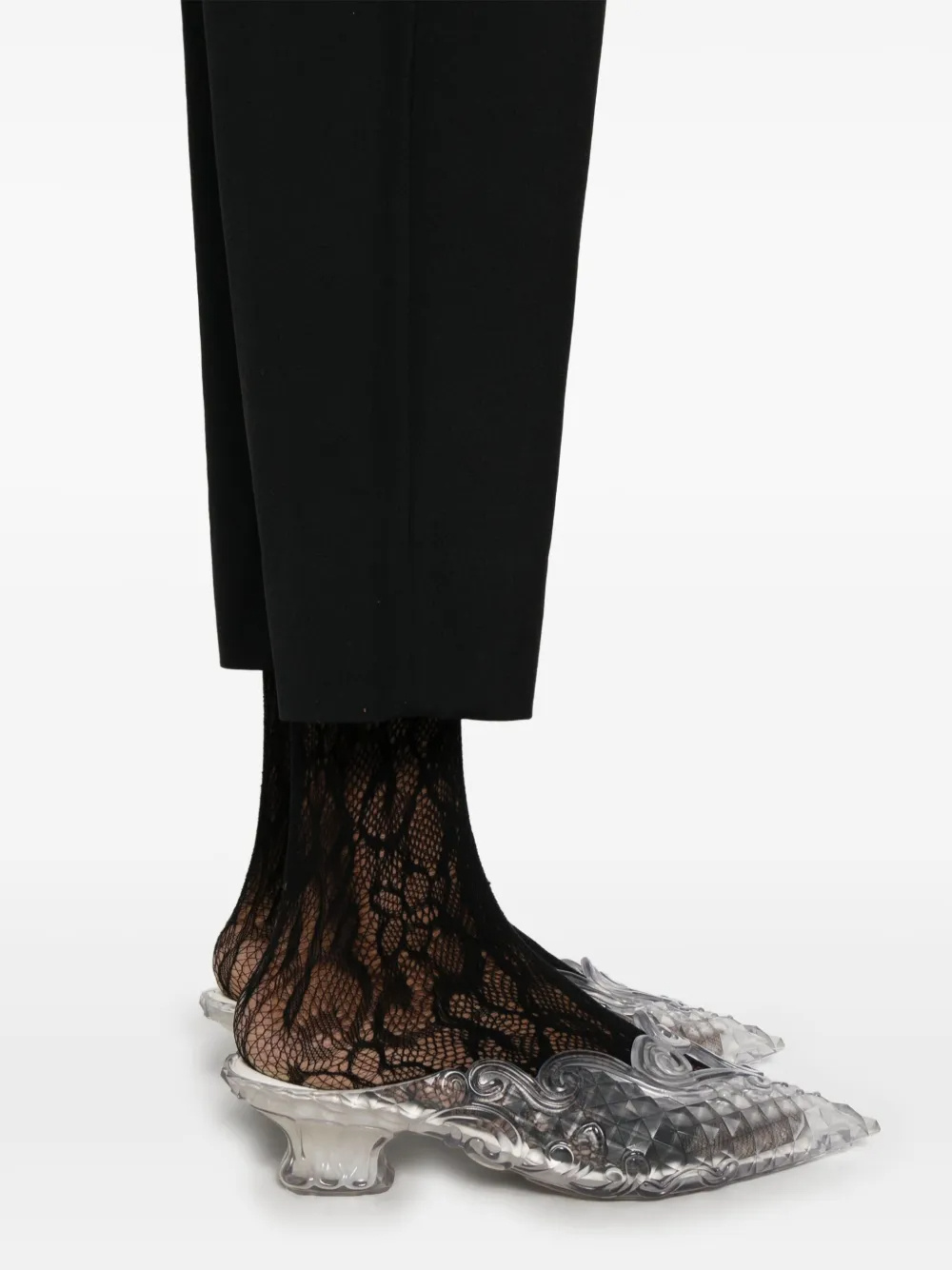 COMME DES GARÇONS TAPERED TROUSERS 