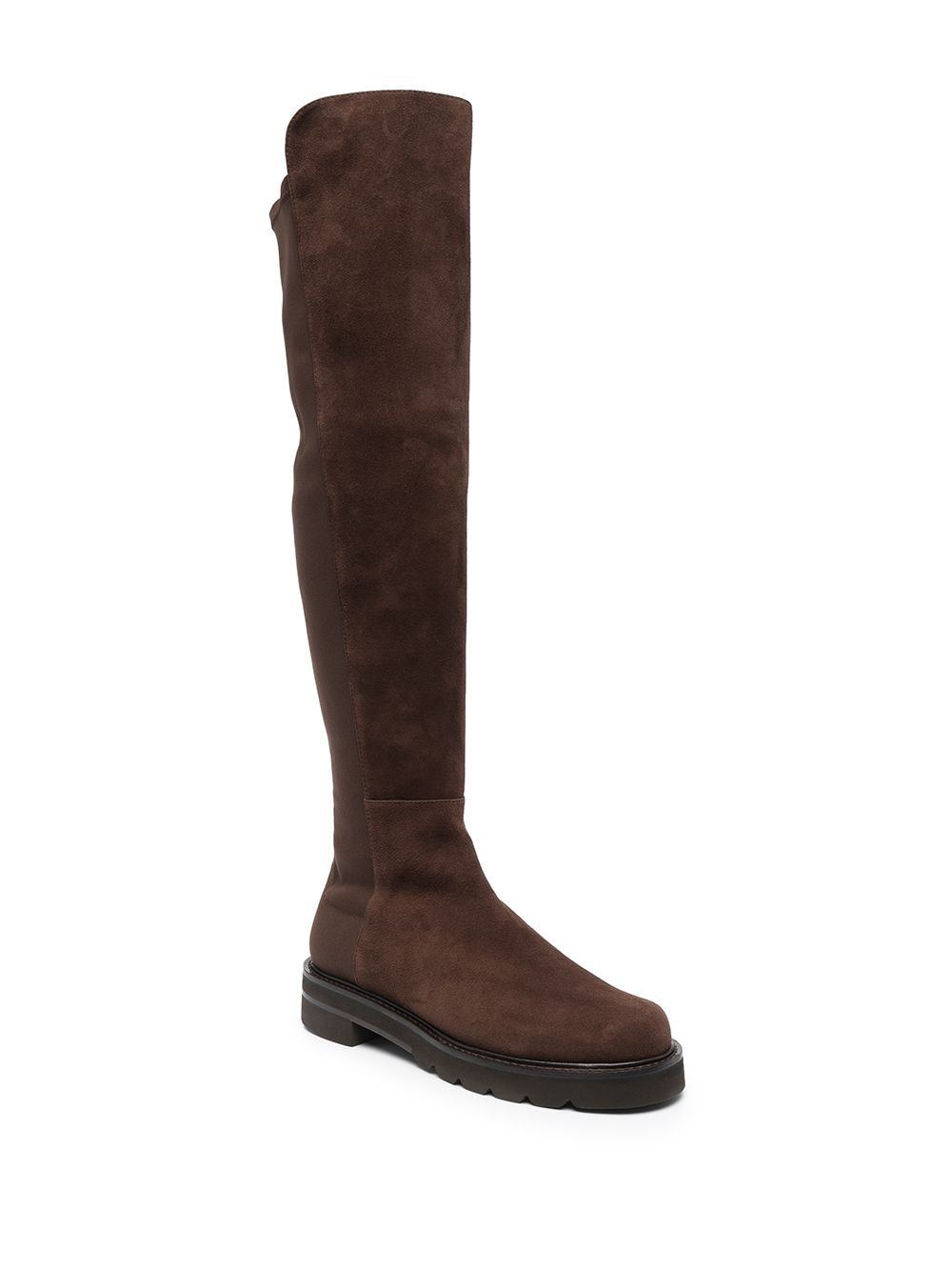 Stuart Weitzman Flat-soled Knee-length Boots