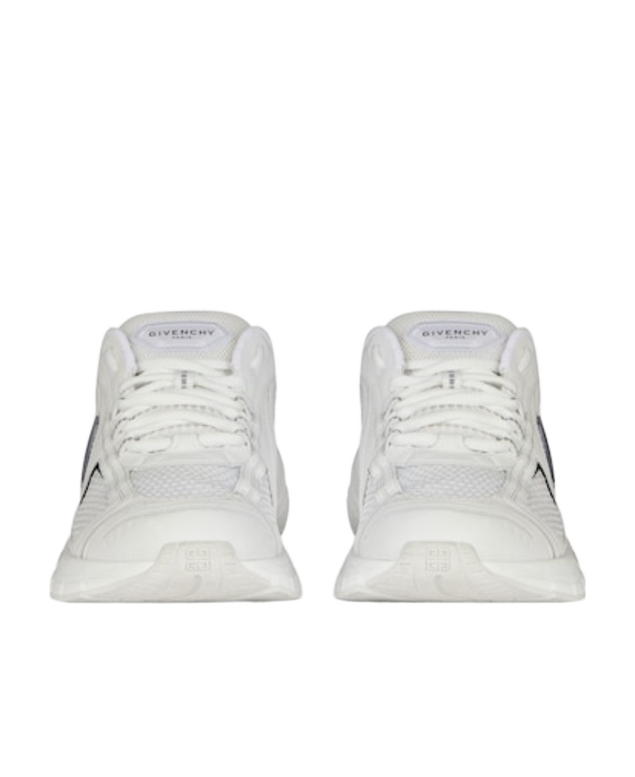 Givenchy Mesh And Alternative Material To Leather Sneakers In White