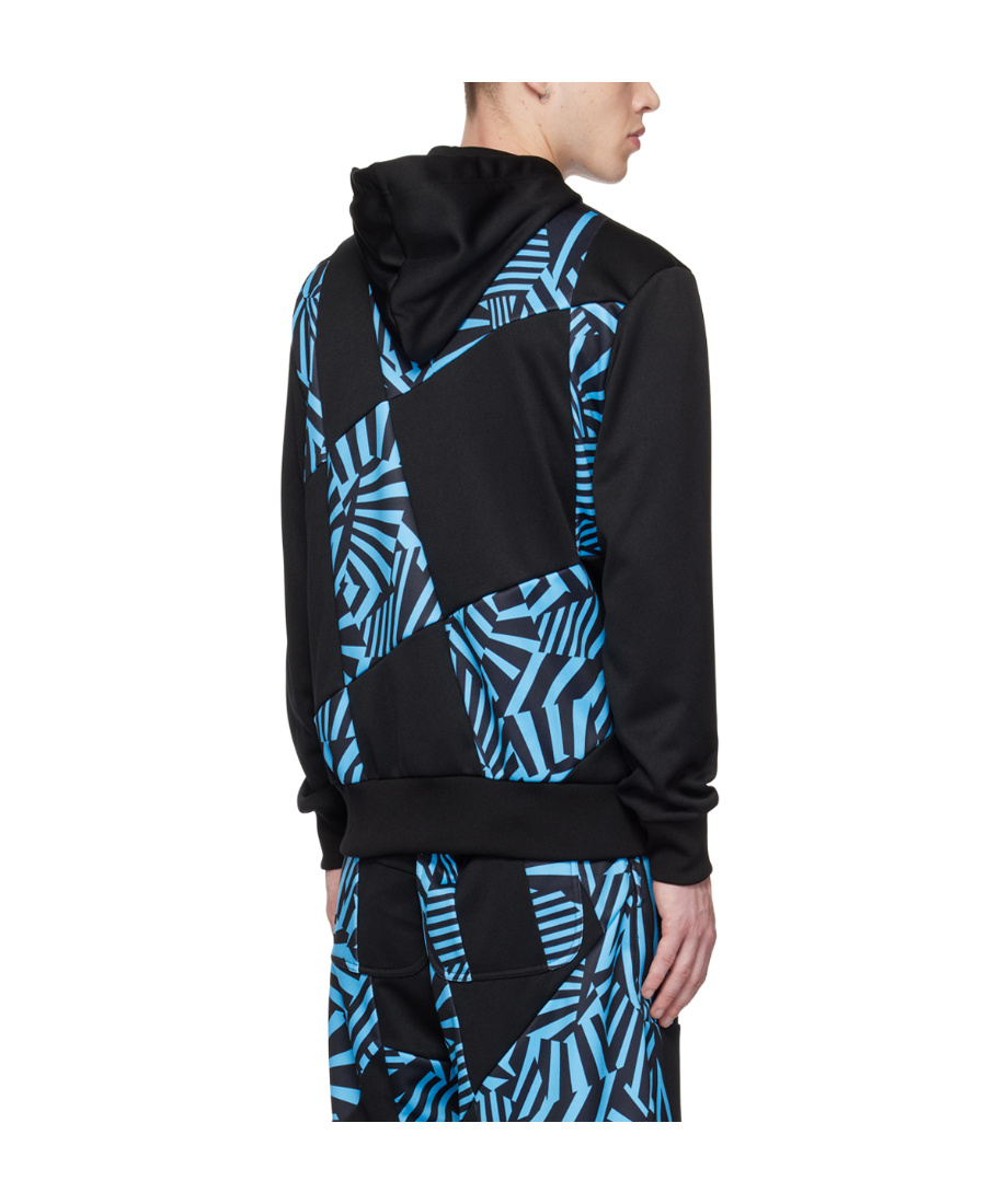 COMME DES GARÇONS PATTERN HOODED SWEATER