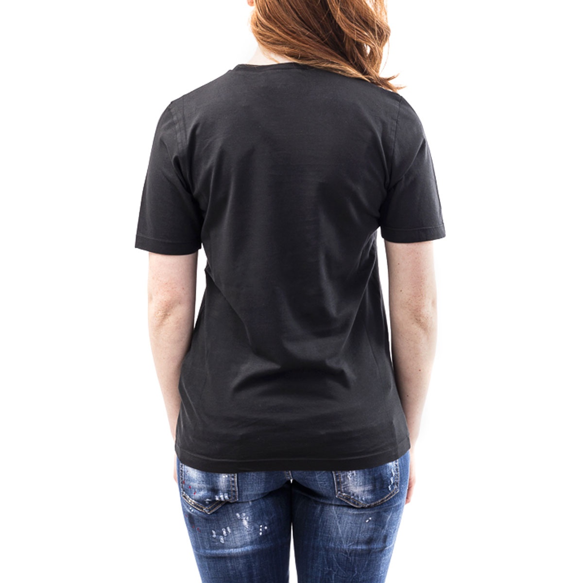 Dsquared2 Logo Details T-shirt In Black