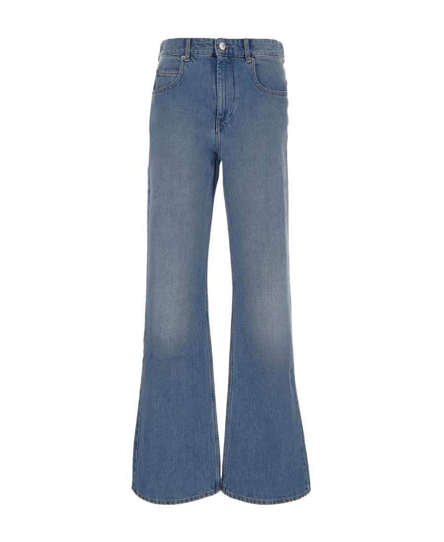 Isabel Marant Étoile High-rise Bootcut Jeans In Blue