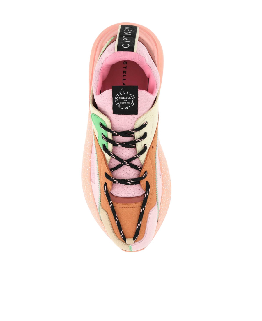 STELLA MCCARTNEY LOGO-LACED CASUAL SNEAKERS