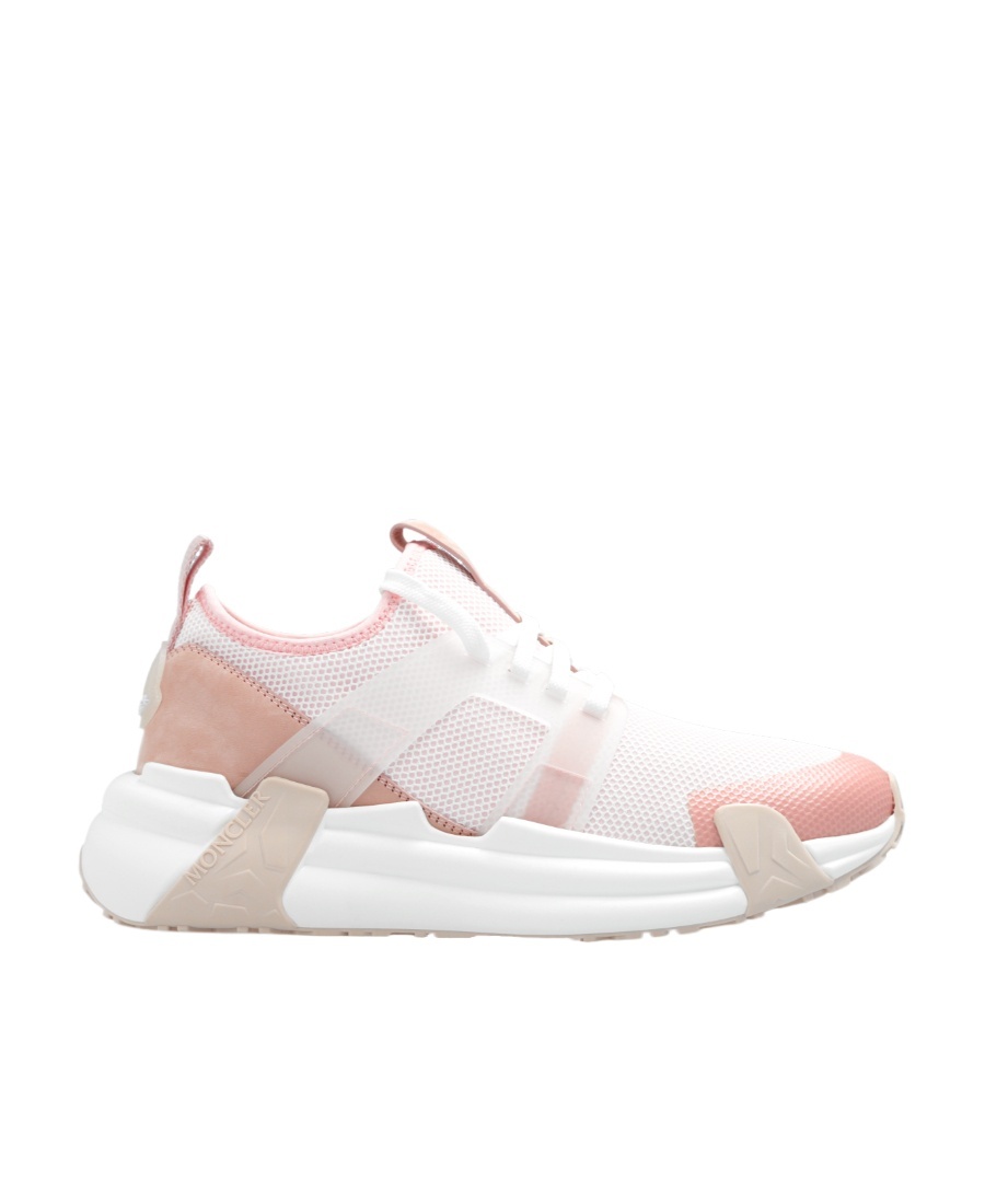 Shop Moncler Lunarove Panelled Sneakers In White