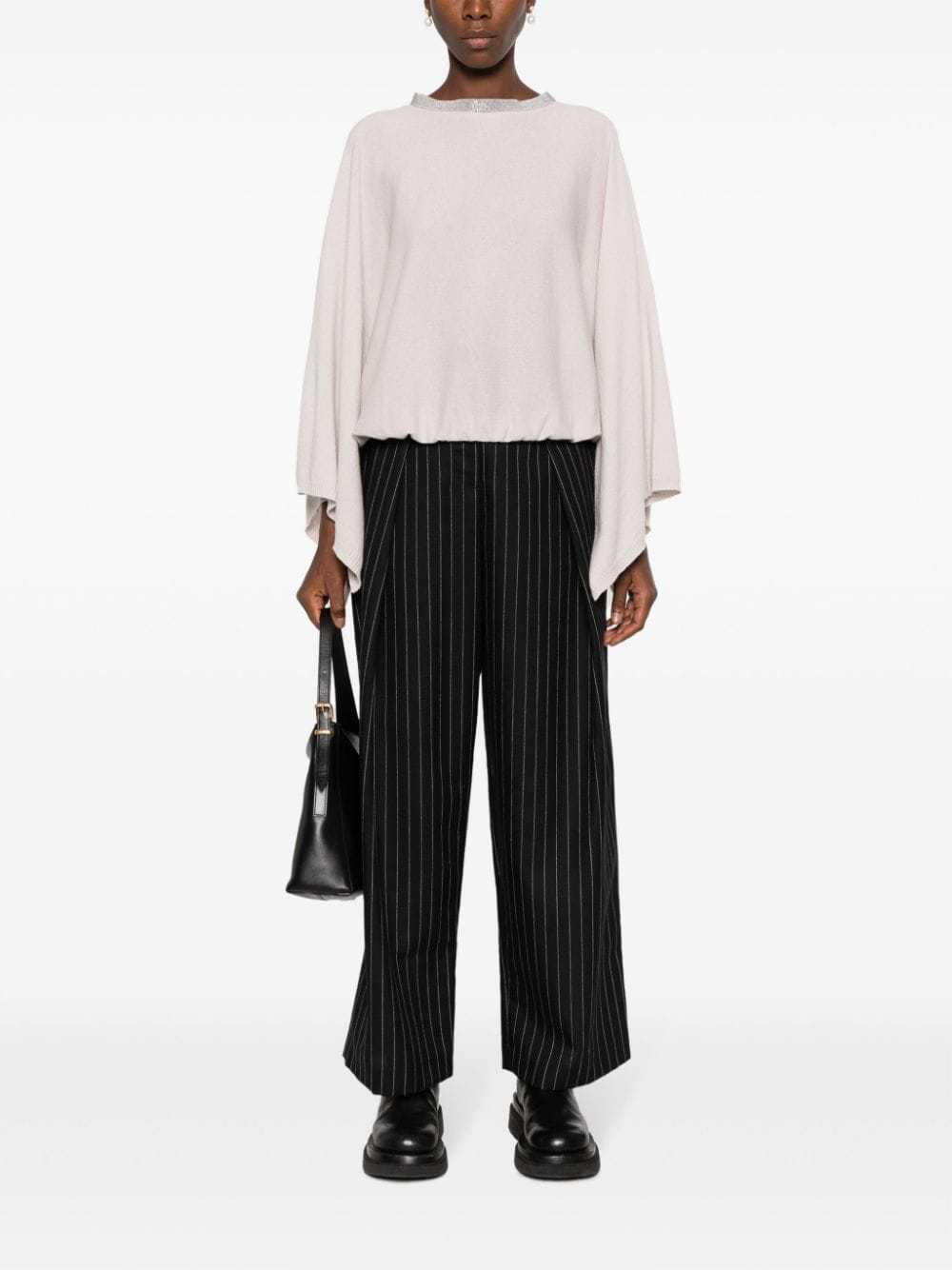 Fabiana Filippi Round-neck And Long-sleeved Sweater