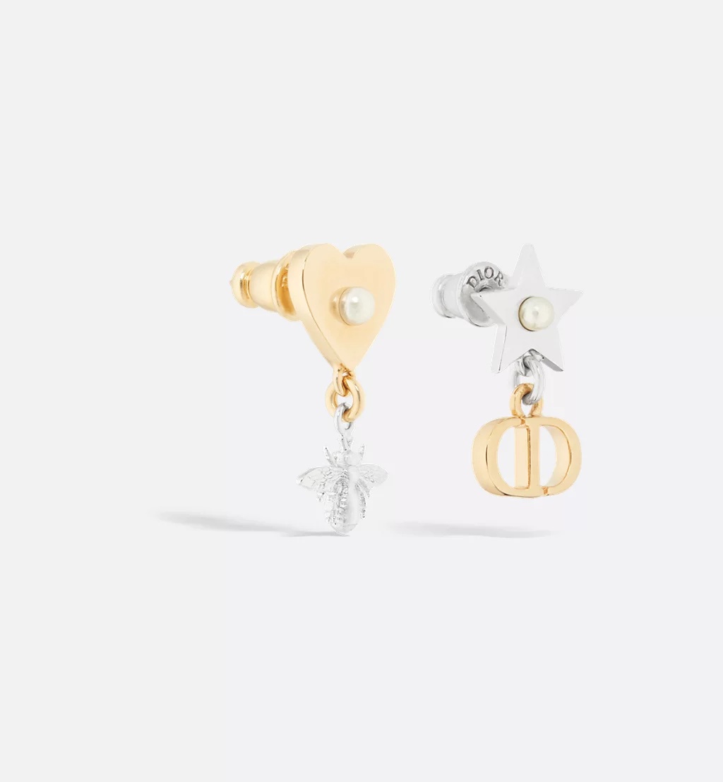 Dior Petit Cd Lucky Charms Earrings
