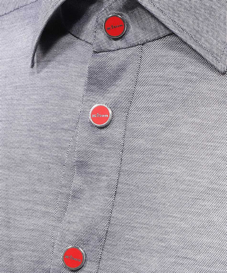KITON LONG-SLEEVED POLO SHIRT 