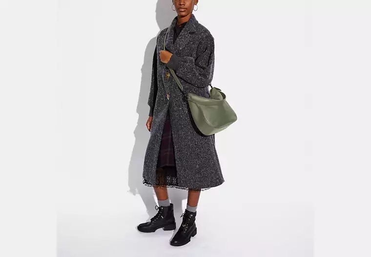Coach Soft Tabby Shoulder Bag In Green