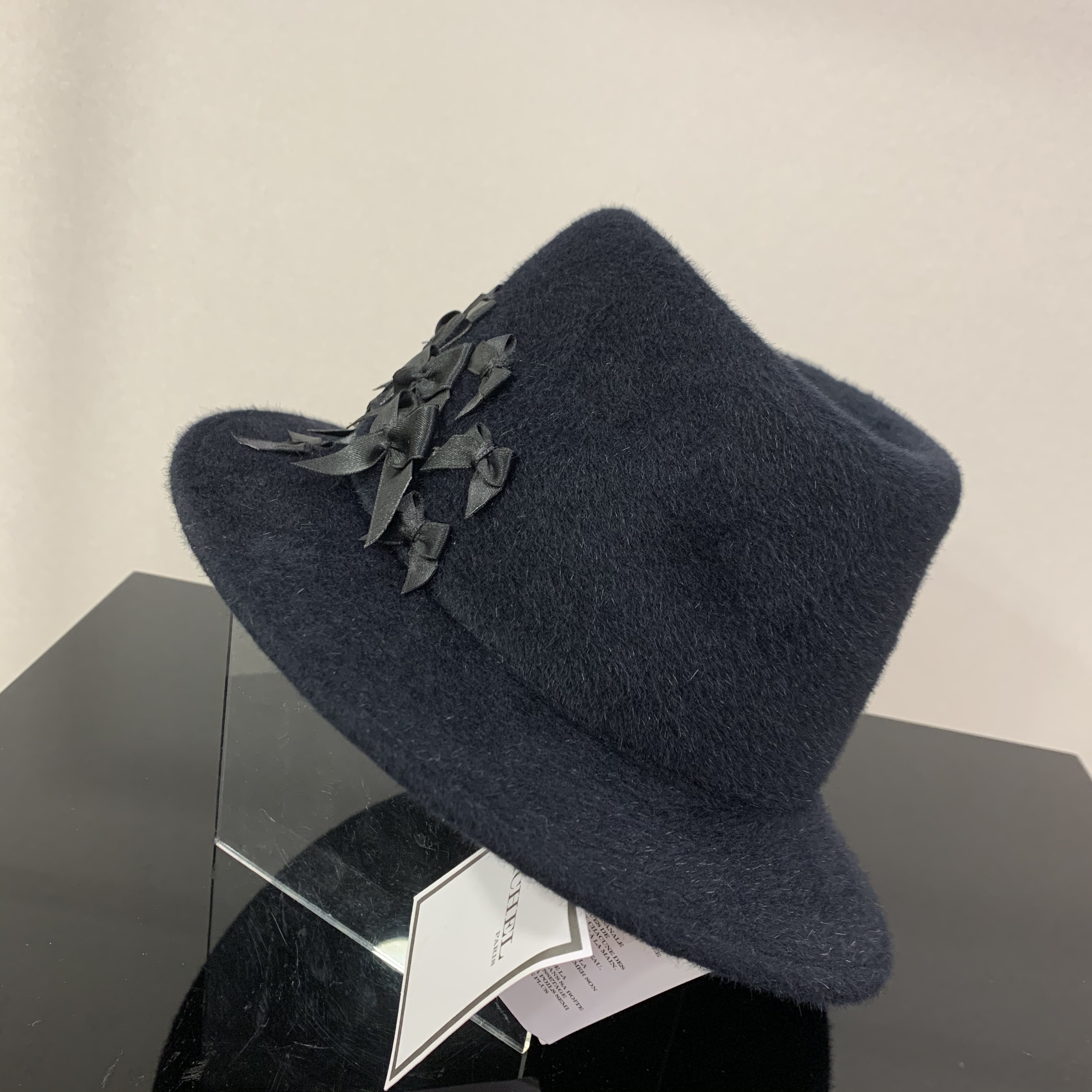 MAISON MICHEL BOW HAT 