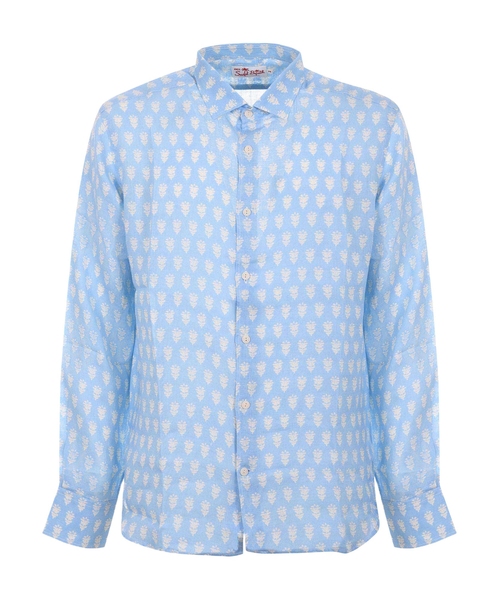 Mc2 Saint Barth Long Sleeve Shirt In Blue