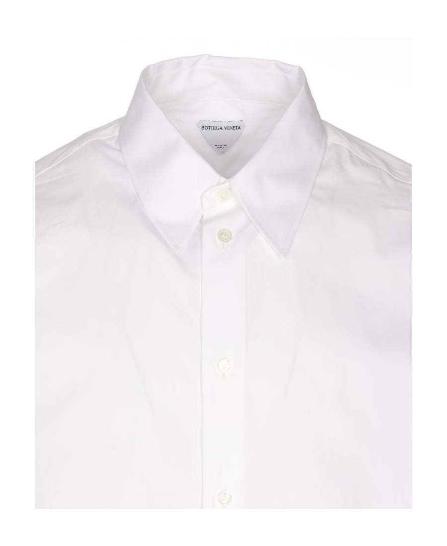 Bottega Veneta Long-sleeved Shirt In White