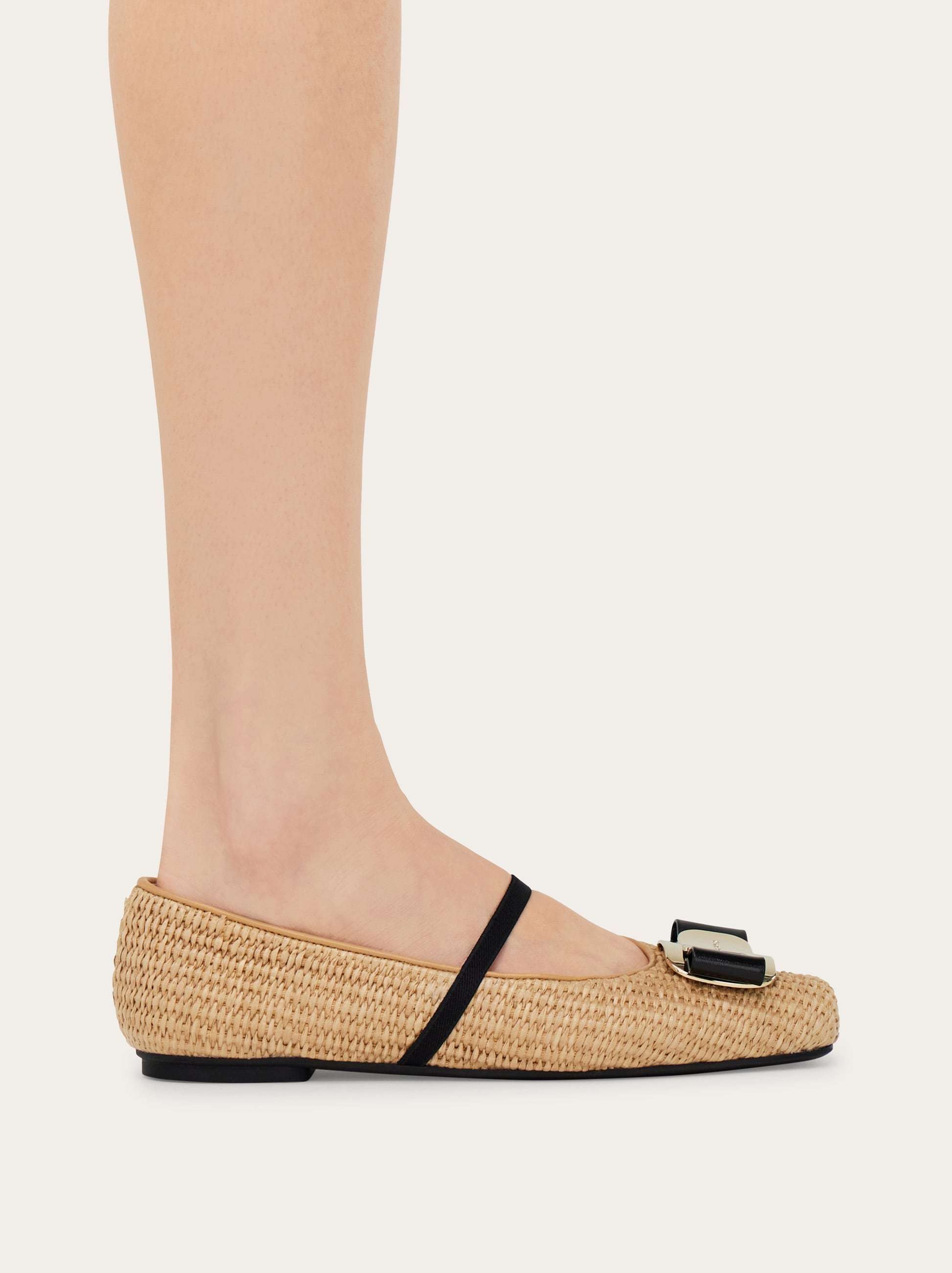 Ferragamo Bow-detailing Ballet Flats