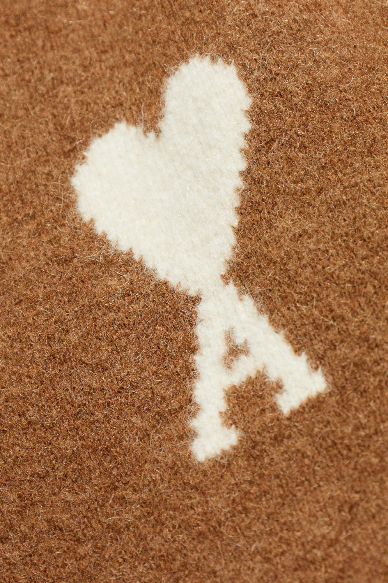 AMI ALEXANDRE MATTIUSSI AMI PARIS AMI DE COEUR KNITTED CARDIGAN