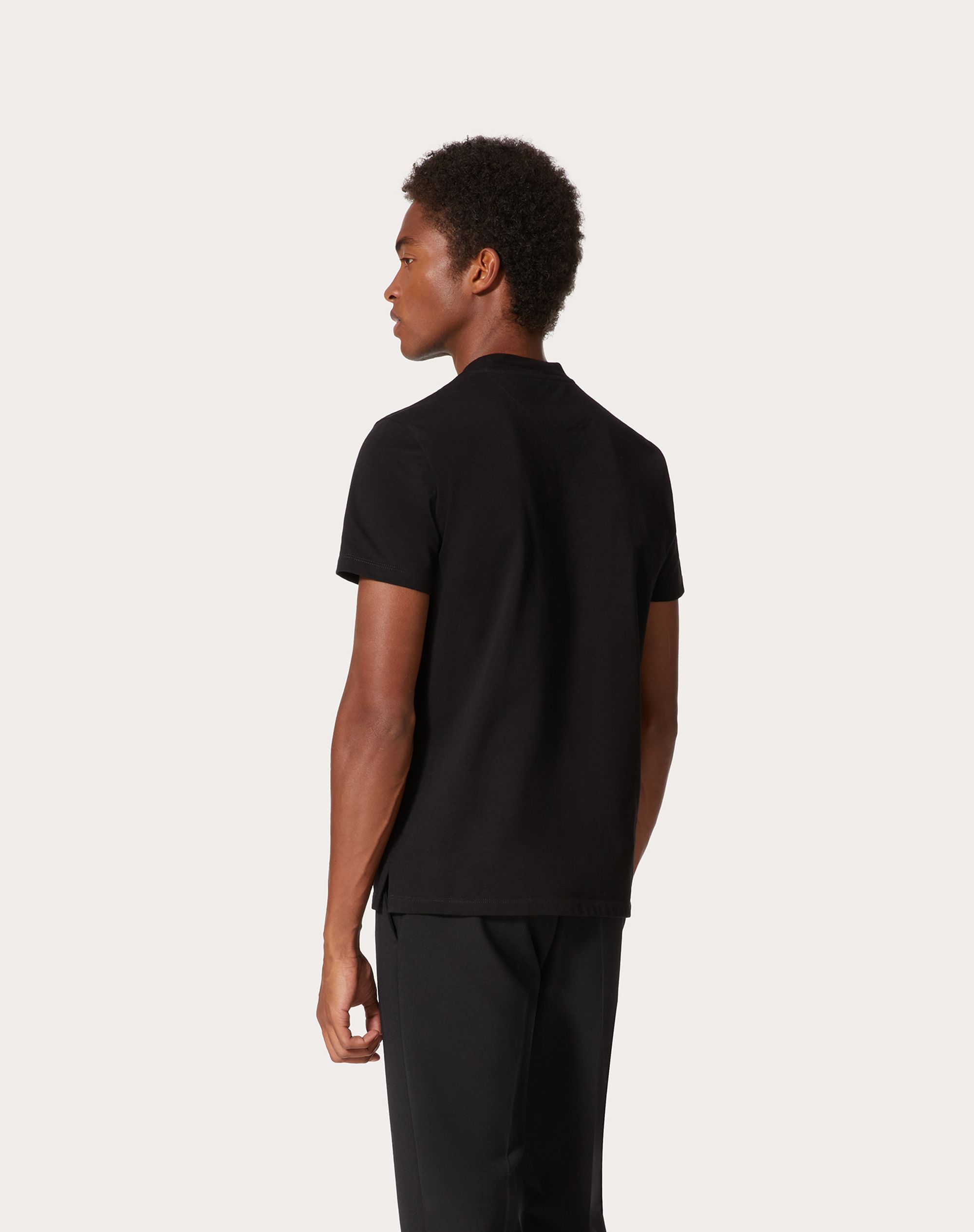 VALENTINO VALENTINO LOGO PRINTED CREWNECK T-SHIRT