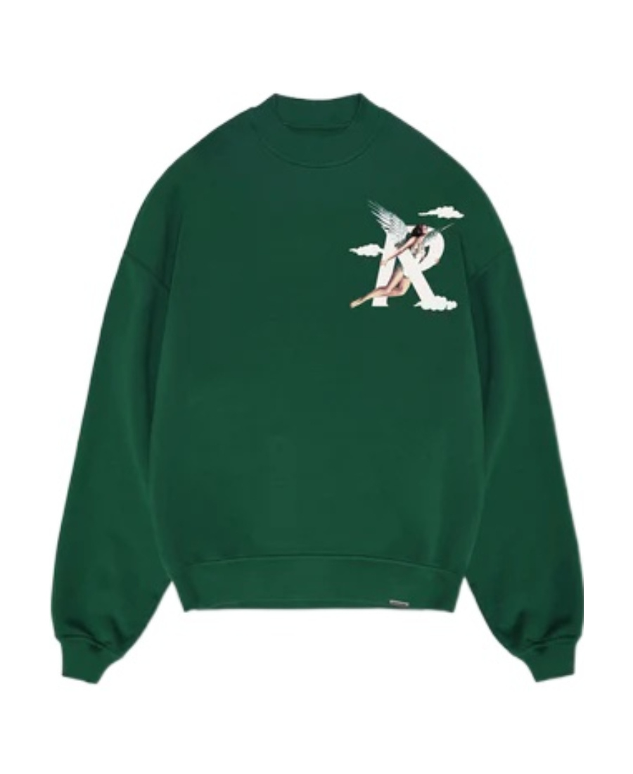 Represent Storms In Heaven Sweatshirt In Green