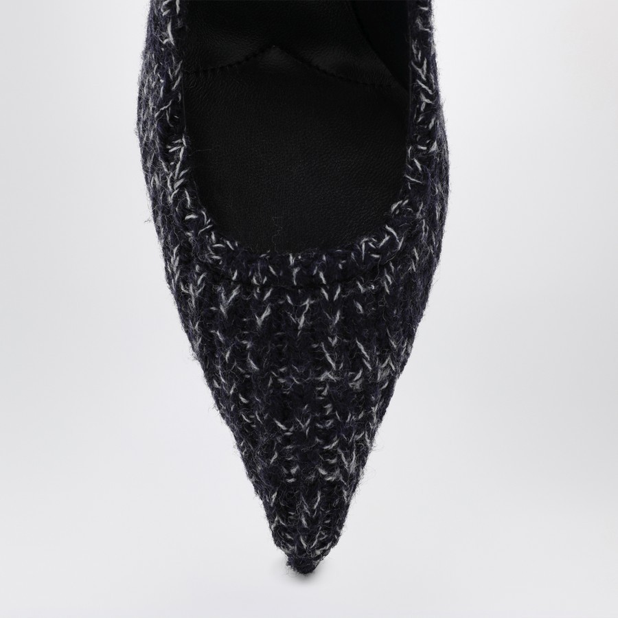 Prada Pointed High Heels In Animal Print