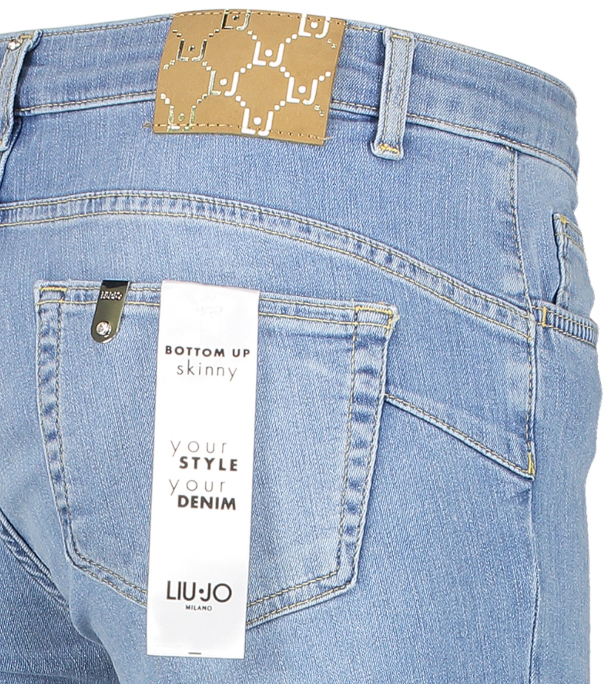 Liu •jo Low-rise Skinny Jeans In Blue
