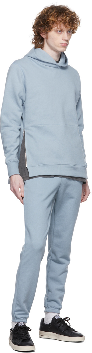 John Elliott La Cotton Track Pants In Gray