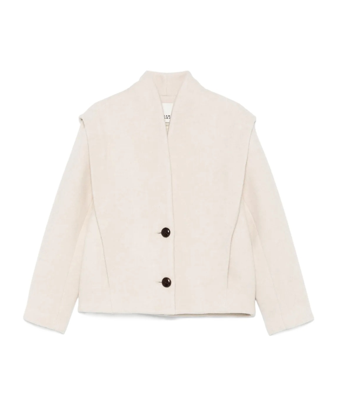 Isabel Marant Long Sleeve Casual Jacket In Neutral