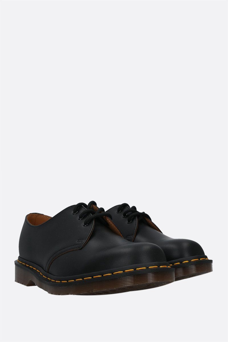 Dr. Martens' Dr. Martens Woman Lace-up Shoes Black Size 6 Leather In Black