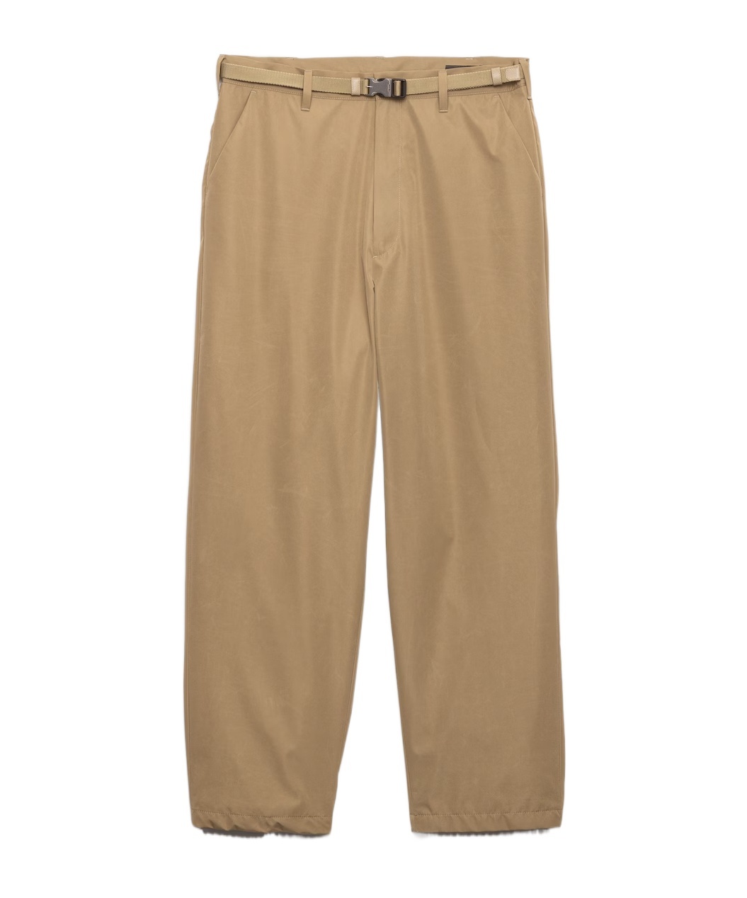 Prada Technical Fabric Pants In Brown