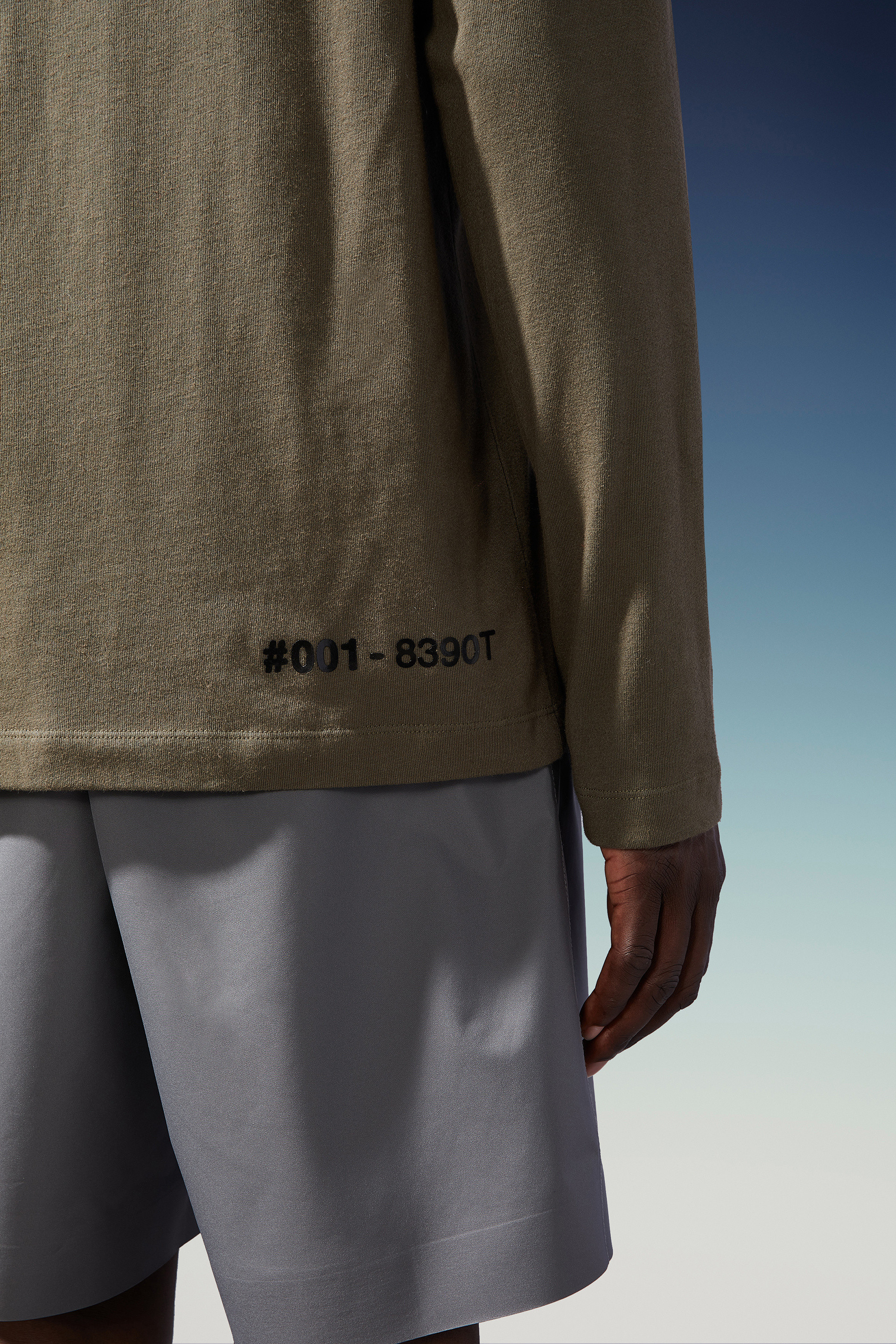 Moncler Long Sleeved T-shirt In Green