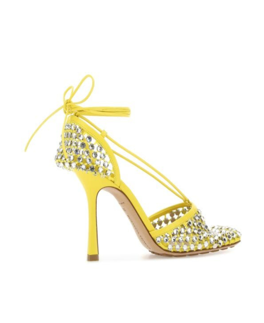 BOTTEGA VENETA BOTTEGA VENETA SPARKLE STRETCH SANDALS