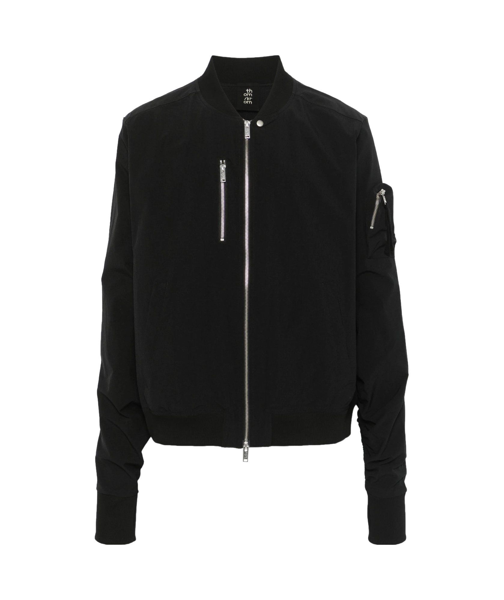 Thom Krom Men Jacket Full Zip Clothing In Black