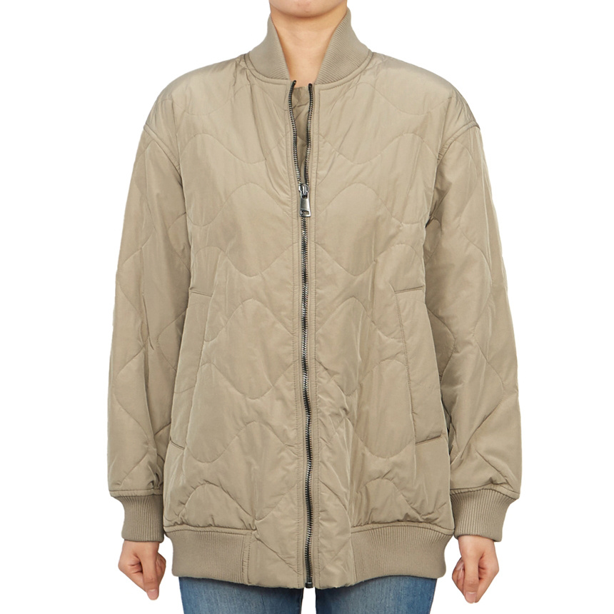 Weekend Max Mara Long-sleeved Casual Jacket In Nude