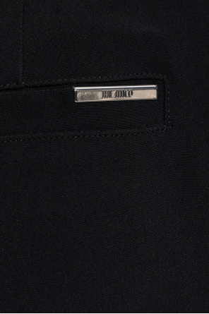 Attico High Waist Casual Pants In Black