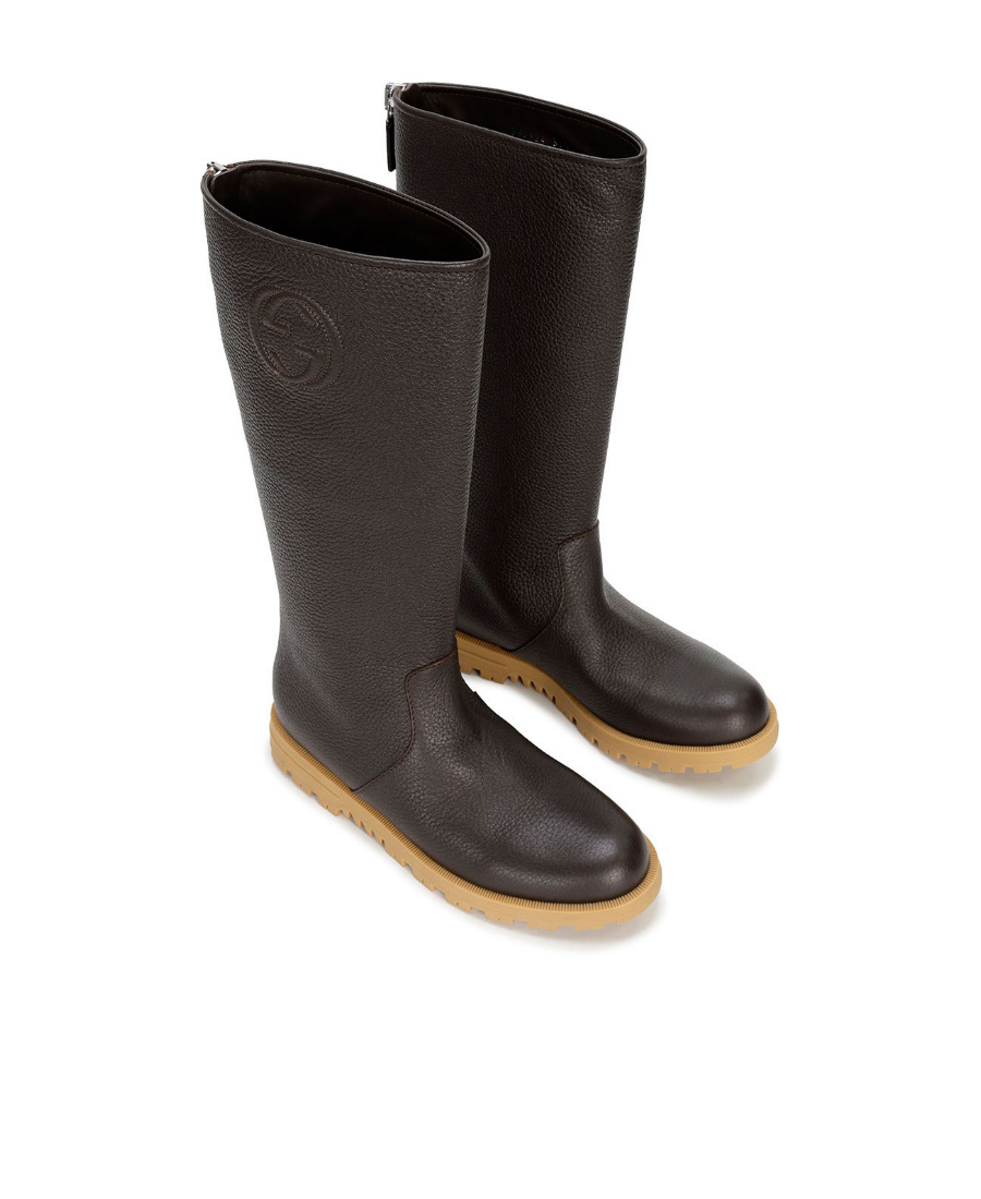 GUCCI LOGO BOOTS