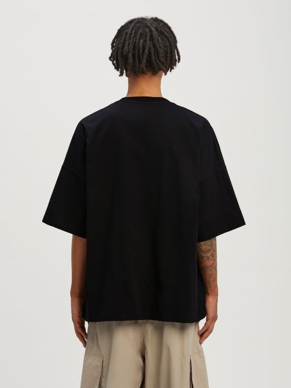 PALM ANGELS GRAFFITI-PRINT ORGANIC COTTON T-SHIRT